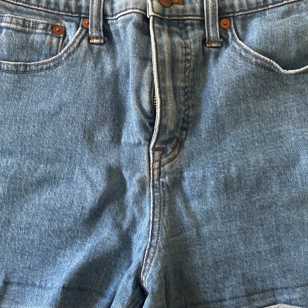 Madewell High-Rise Denim Shorts: Pieced Edition - Picture 7 of 9